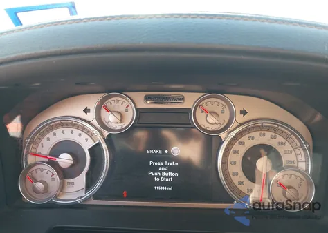 2014 Ram 1500 Longhorn из США, поврежденный, VIN 1C6RR6PT0ES154596